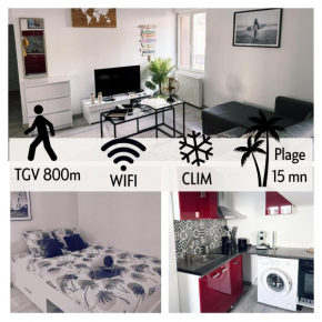 Surfer Paradise-Appartement Climatisé & wifi Béziers -